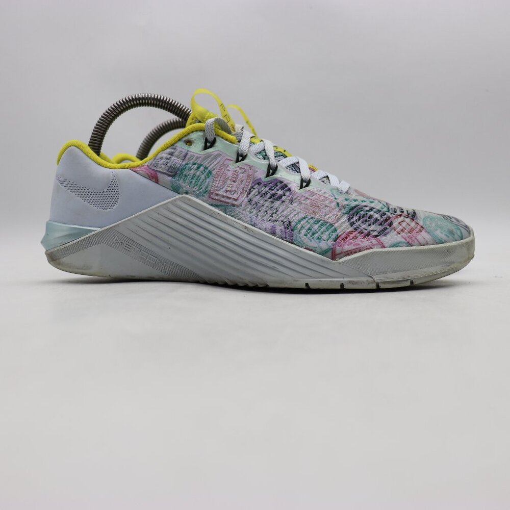 Nike Metcon 5 Amp Hydrogen Blue Women's Size 10 Running Workout Shoes Sneakers